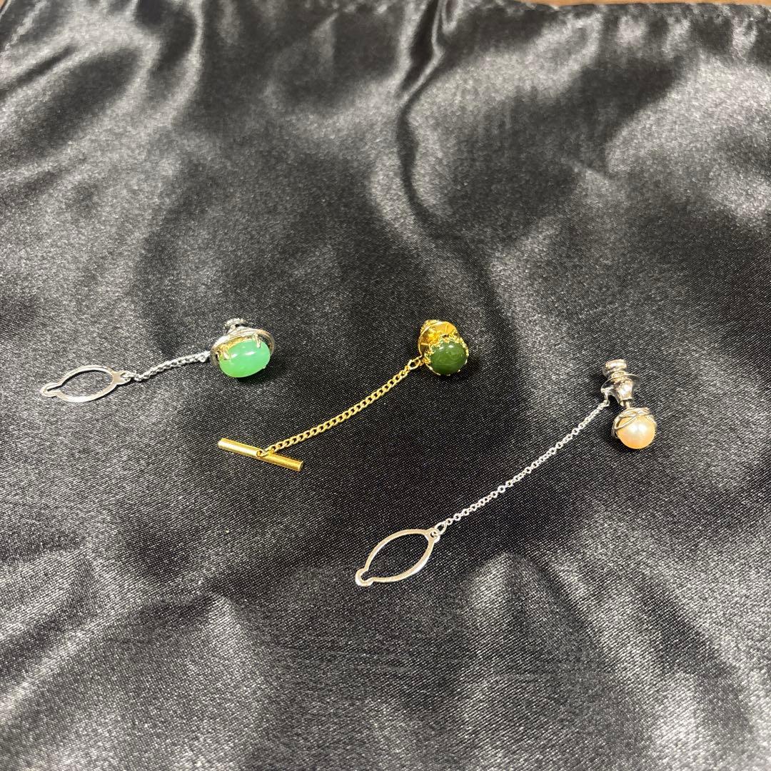 ネクタイピン タイタック3点セット - メルカリ