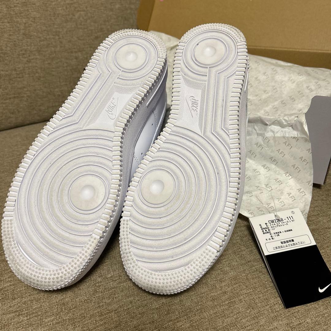 Nike Air Force 1 ホワイト 25.5cm