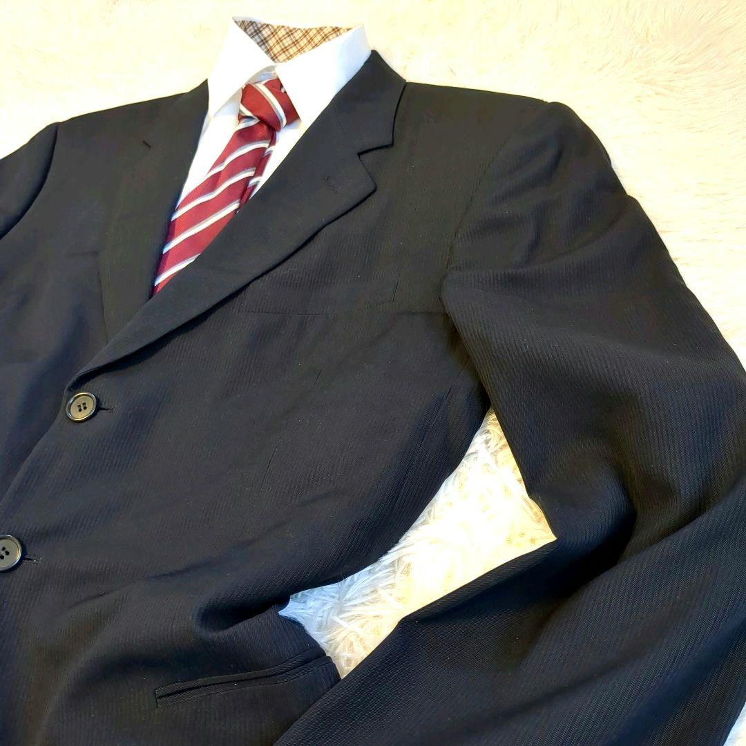 極美品 ジョルジオアルマーニ セットアップ 4XL位 56 BORGO21 黒