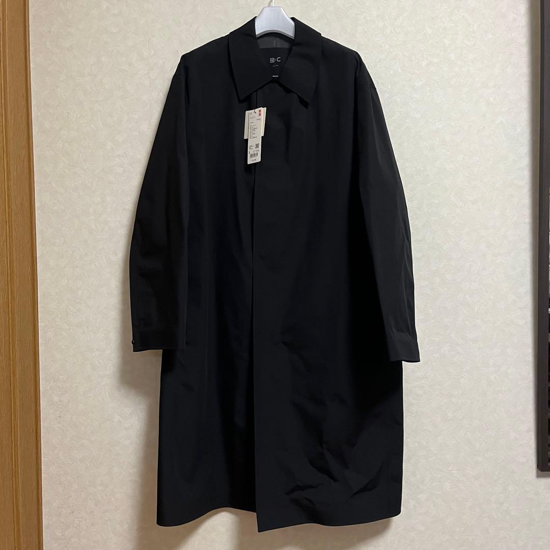 ユニクロC ブロックテックステンカラーコート L ユニクロ：シー】最速？レビュー。値段以上に見えるアイテムランキング
