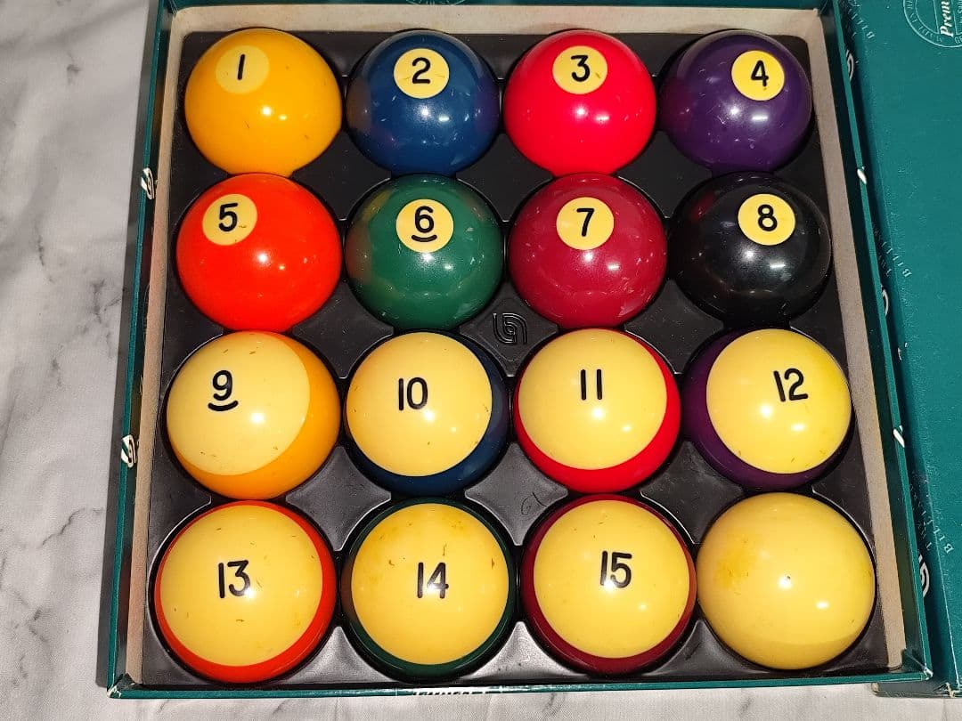 シ*ー様 aramith アラミス ビリヤード ボール セット 2-1/4インチ