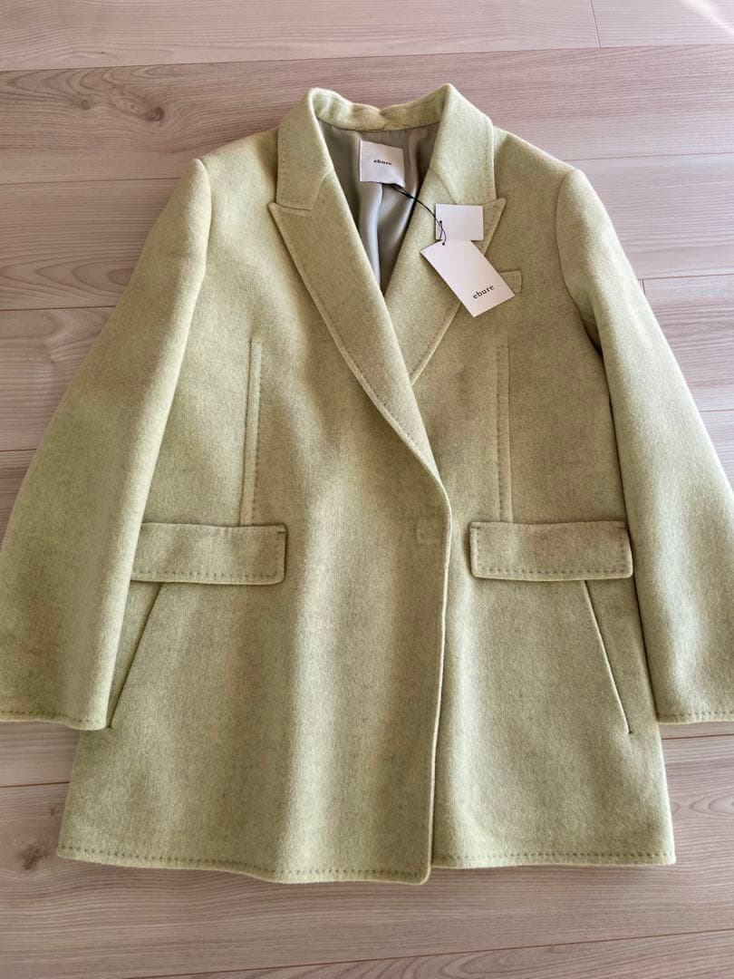 冬セール タグ付き新品 23AW ebure メランジビーバー 定価12万 - メルカリ