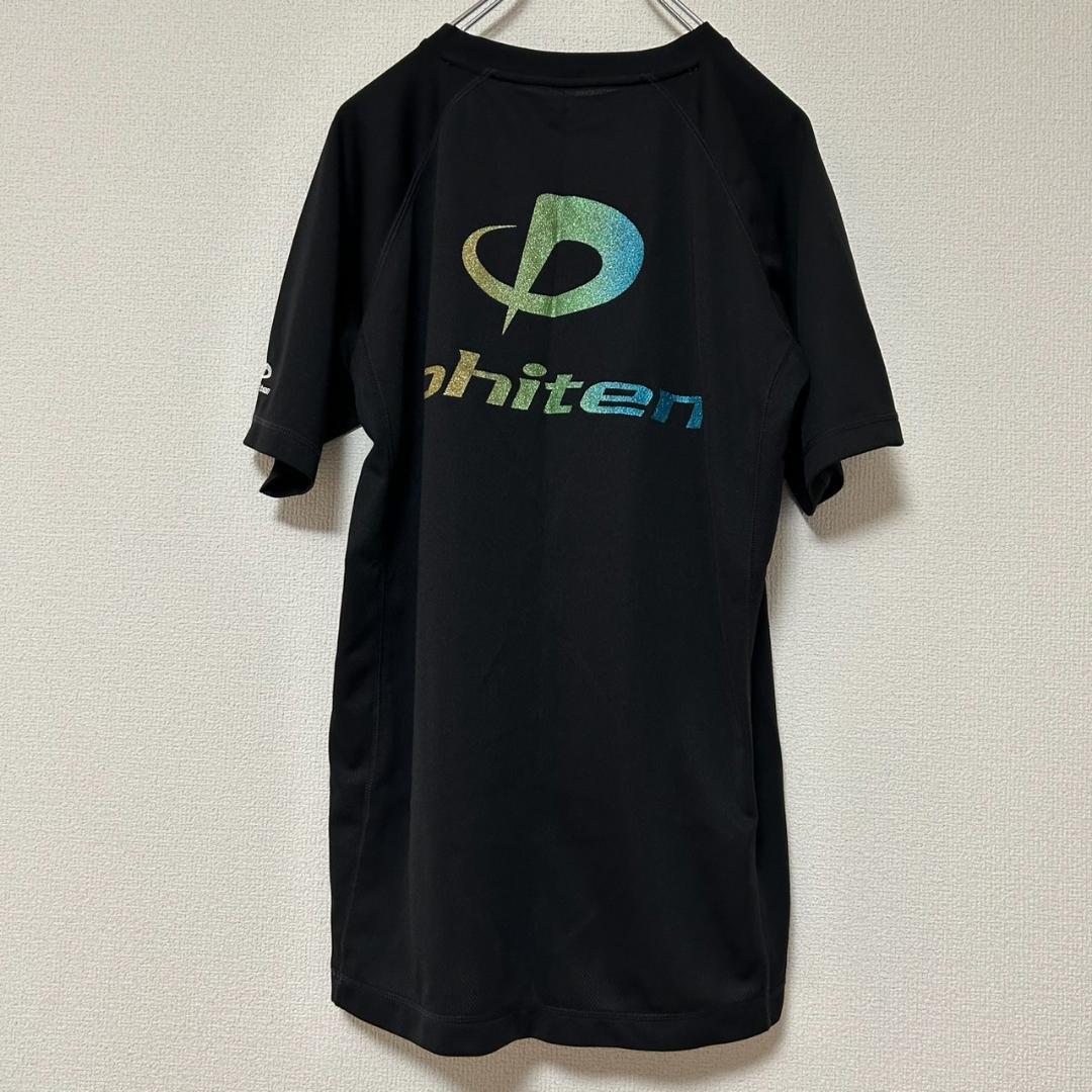 ファイテン Tシャツ ラメグラデーションロゴ L レインボー - メルカリ