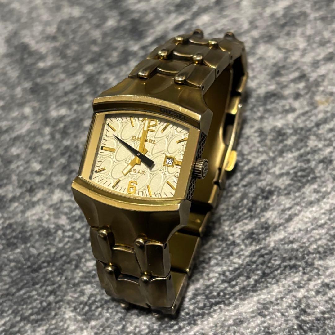 00s DIESEL Croco Digi クロコ 腕時計 archive - メルカリ