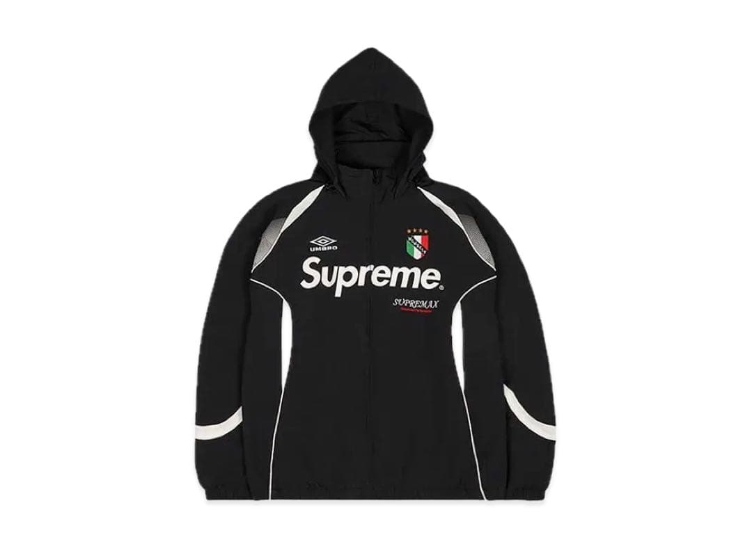 Supreme × Umbro コラボ ジャケット メンズ 黒 M Supreme x Umbro トラックジャケット (黒) を購入 - Novelship