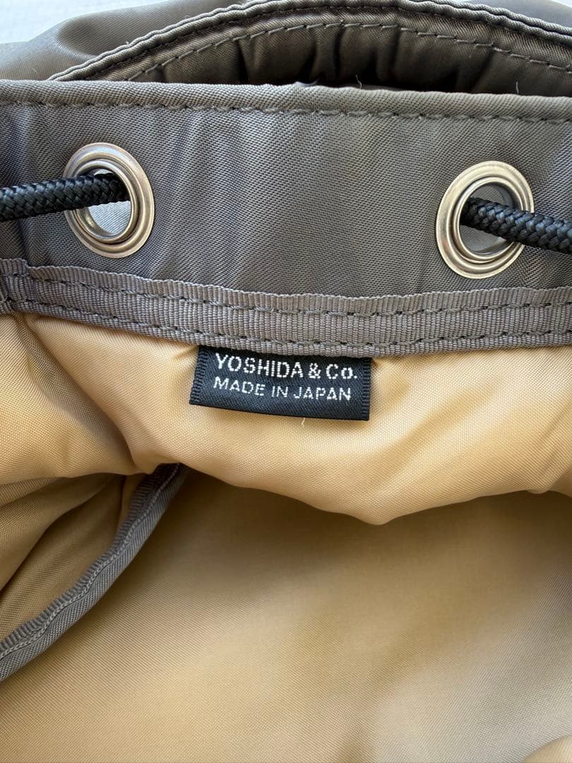 PORTER BALLON SAC L silver glay 中古 - メルカリ