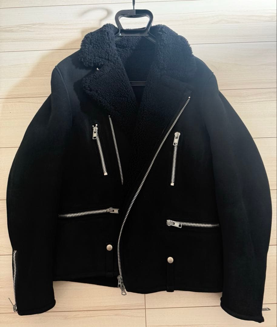 ACVM MOUTON DOUBLE RIDERS JACKET - メルカリ