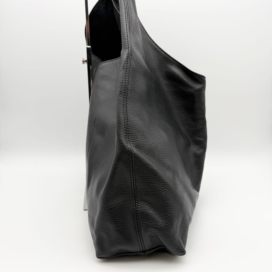 極美品】北欧暮らしの道具店 別注 AULENTTIレザートートバッグ A4 黒