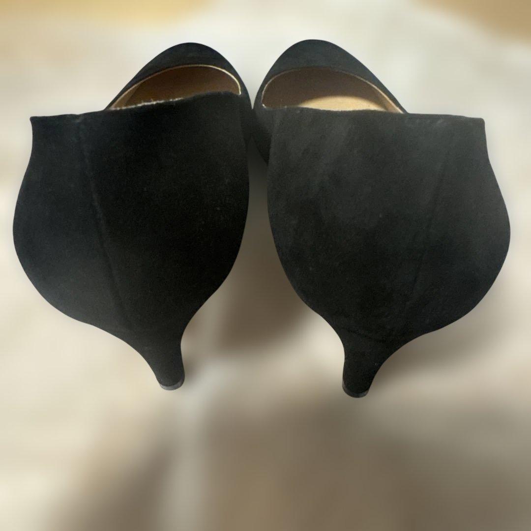 セルジオロッシ パンプス ブラック スエード 38