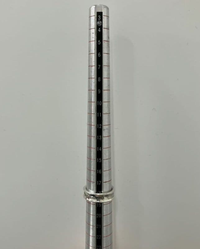 ティファニー ナローリング】約18号 大きめサイズ