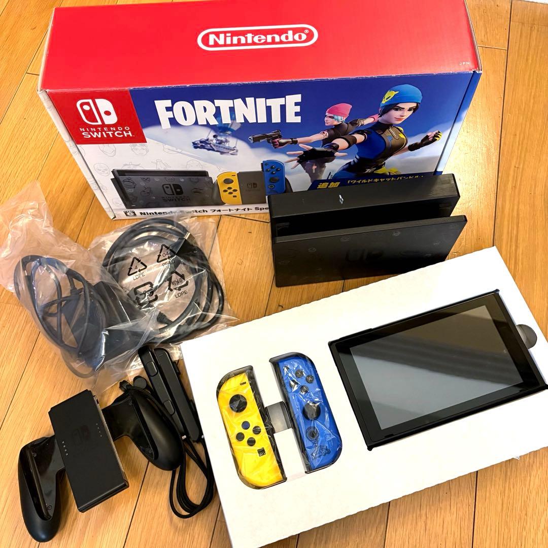 【Nintendo Switch】任天堂スイッチ 本体 フォートナイトコラボ Nintendo Switch：フォートナイトSpecialセット」が11月6日に発売