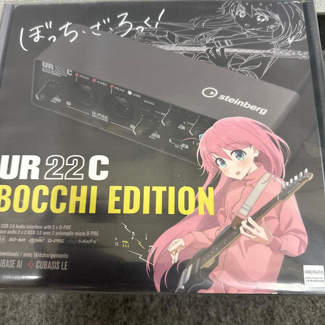 Steinberg オーディオインターフェースUR22C ぼっち・ざ・ろっく アニメ『ぼっち・ざ・ろっく！』とのコラボレーションモデルを期間限定