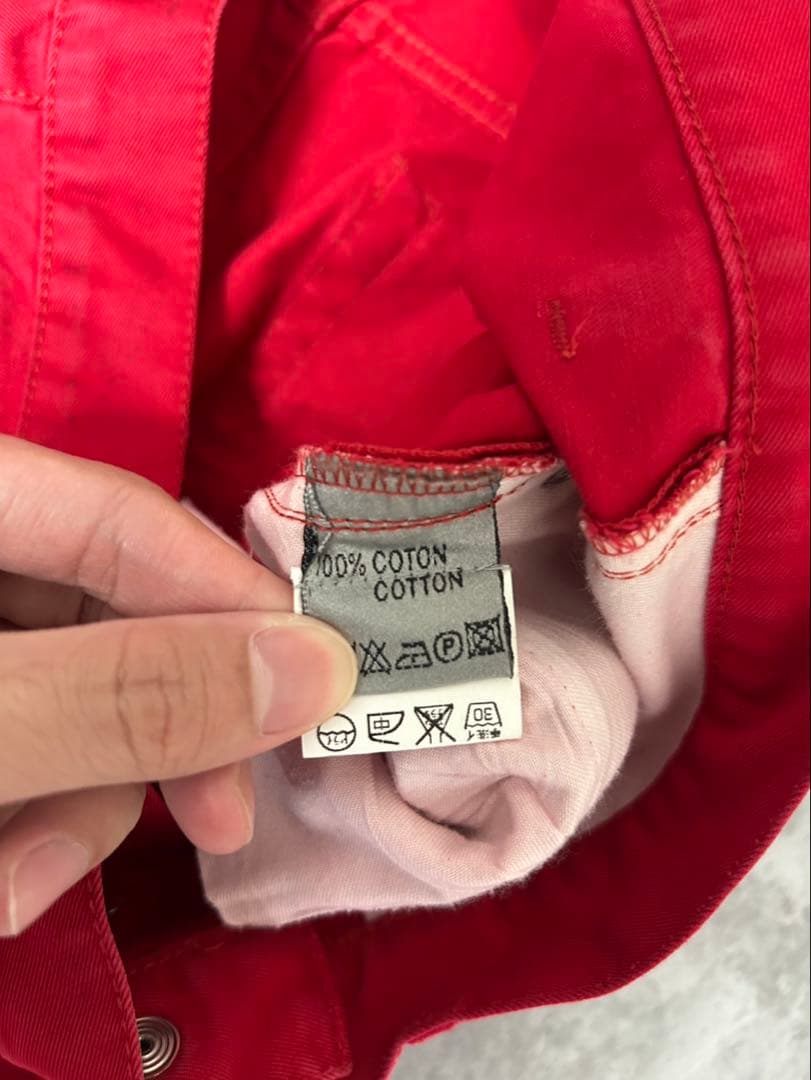 最 安値 価格ファッション - Dior Homme SS05 シワ加工 パンツ W33