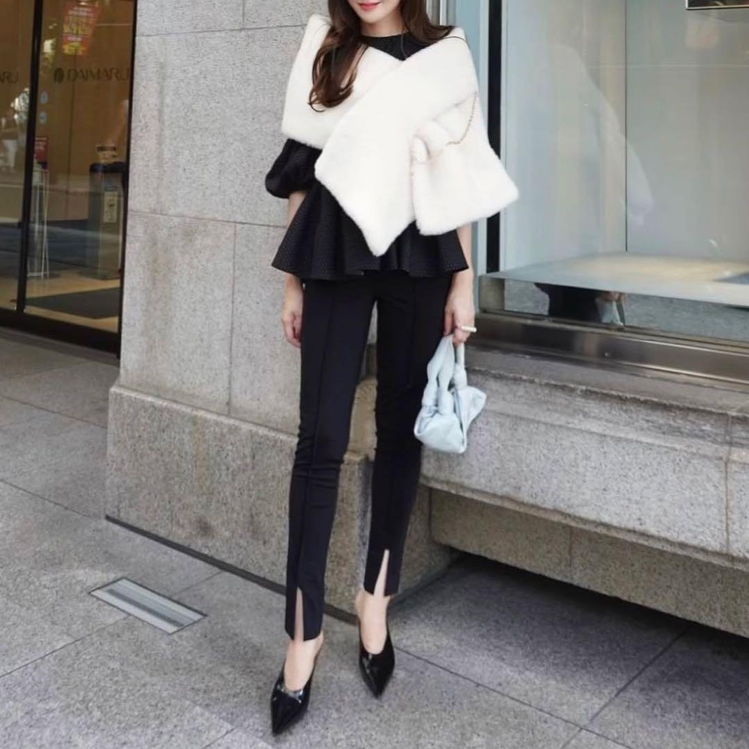 HYEON ♡ バレリーナパンツ　ヘヨン Leonie Pleated Tapered Pant - Safari – Derek Lam