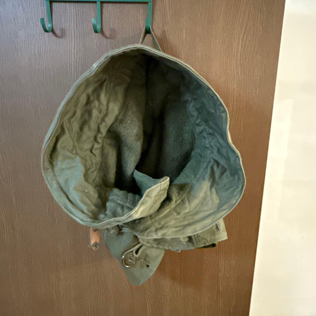 50s 米軍実物 デッドストック m51、m65 フード コヨーテファー無し