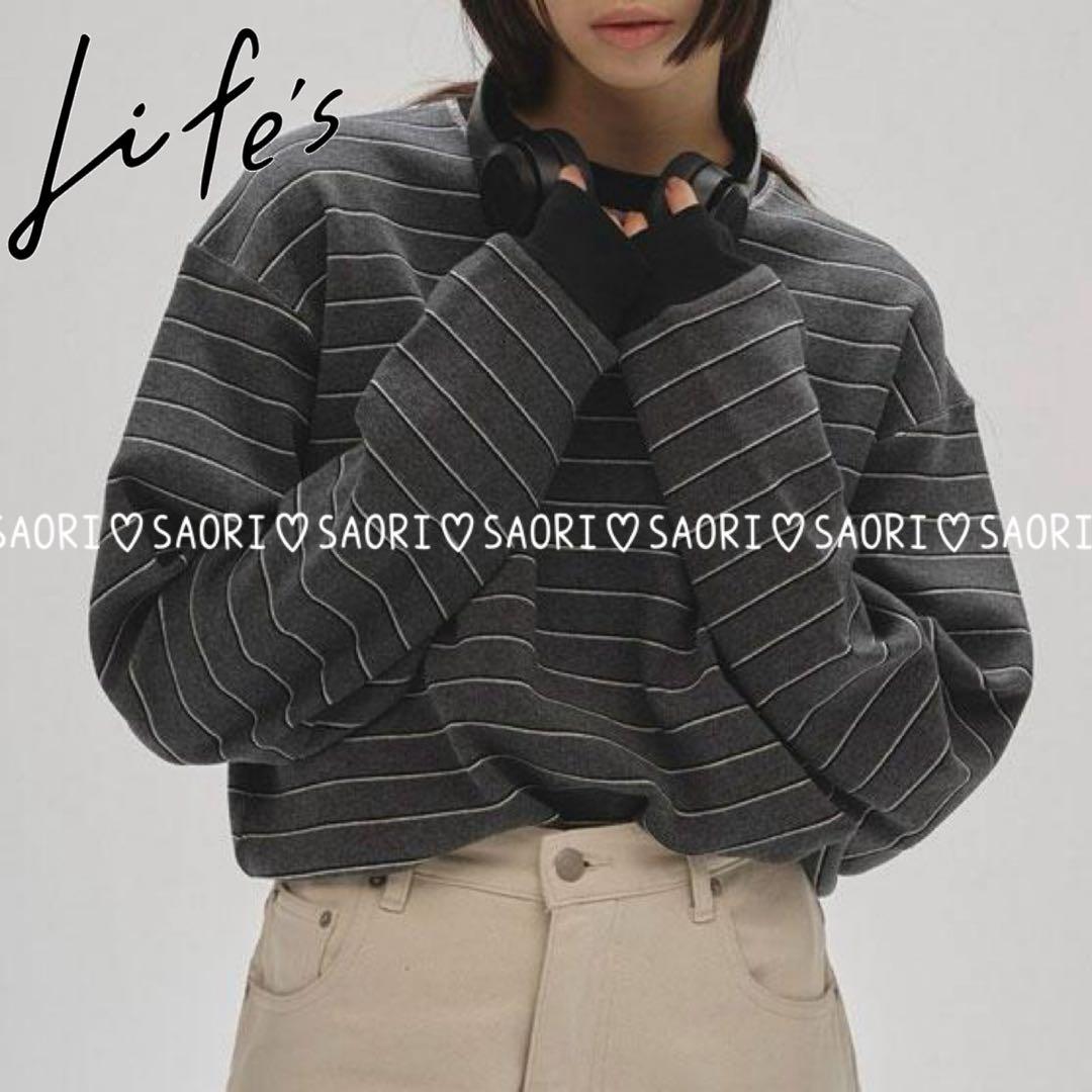 TODAYFUL【美品】Border Long T-shirts - メルカリ