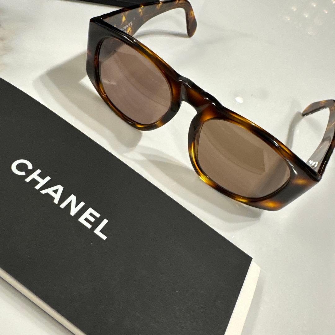 CHANEL ブラウン サングラス　べっこう CHANEL べっ甲柄サングラス | Hedy