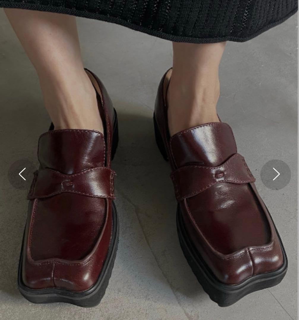 Ameri☆WAVE CUTTING PLATFORM LOAFER / Lオンライン ショップ
