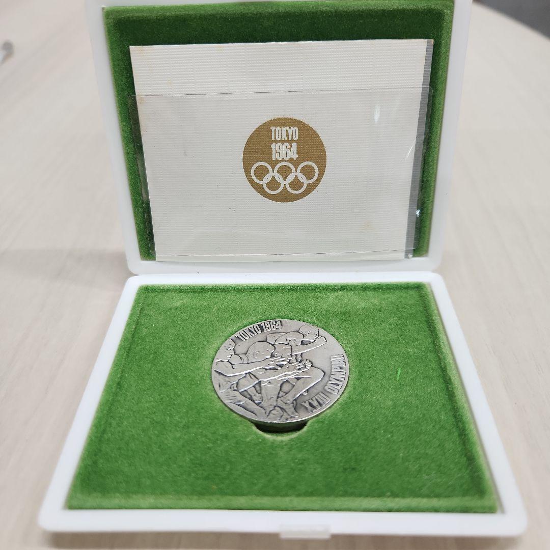 東京オリンピック　銀メダル 東京オリンピック記念 1000円銀貨 昭和39年(1964) コインケース入り