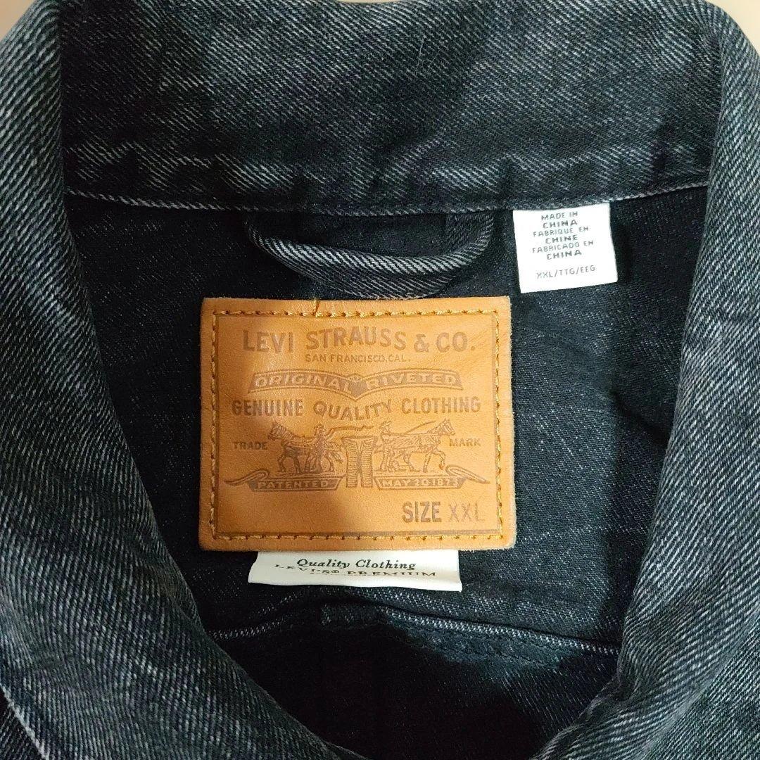 2XL】リーバイス エディフィス30周年別注 トラッカー デニムジャケット