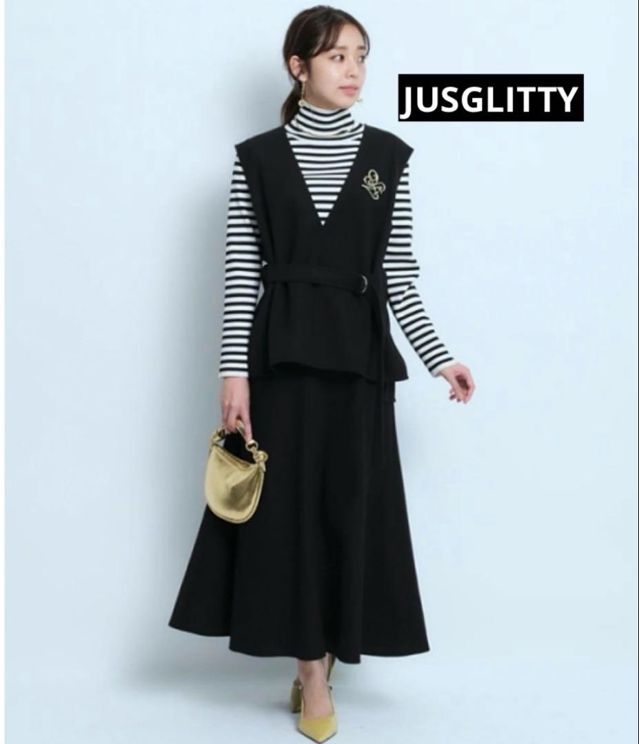 新品タグ付き】ジャスグリッティー マシュマロジレ セットアップ