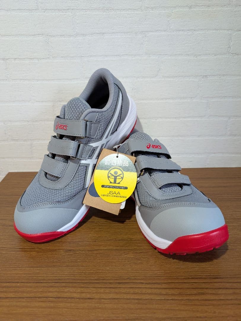 ご*る様 ⭐️CP215 26.5センチ　新品！ アシックス ウィンジョブ CP215 ホワイト×ブラック 26.0cm | 作業着