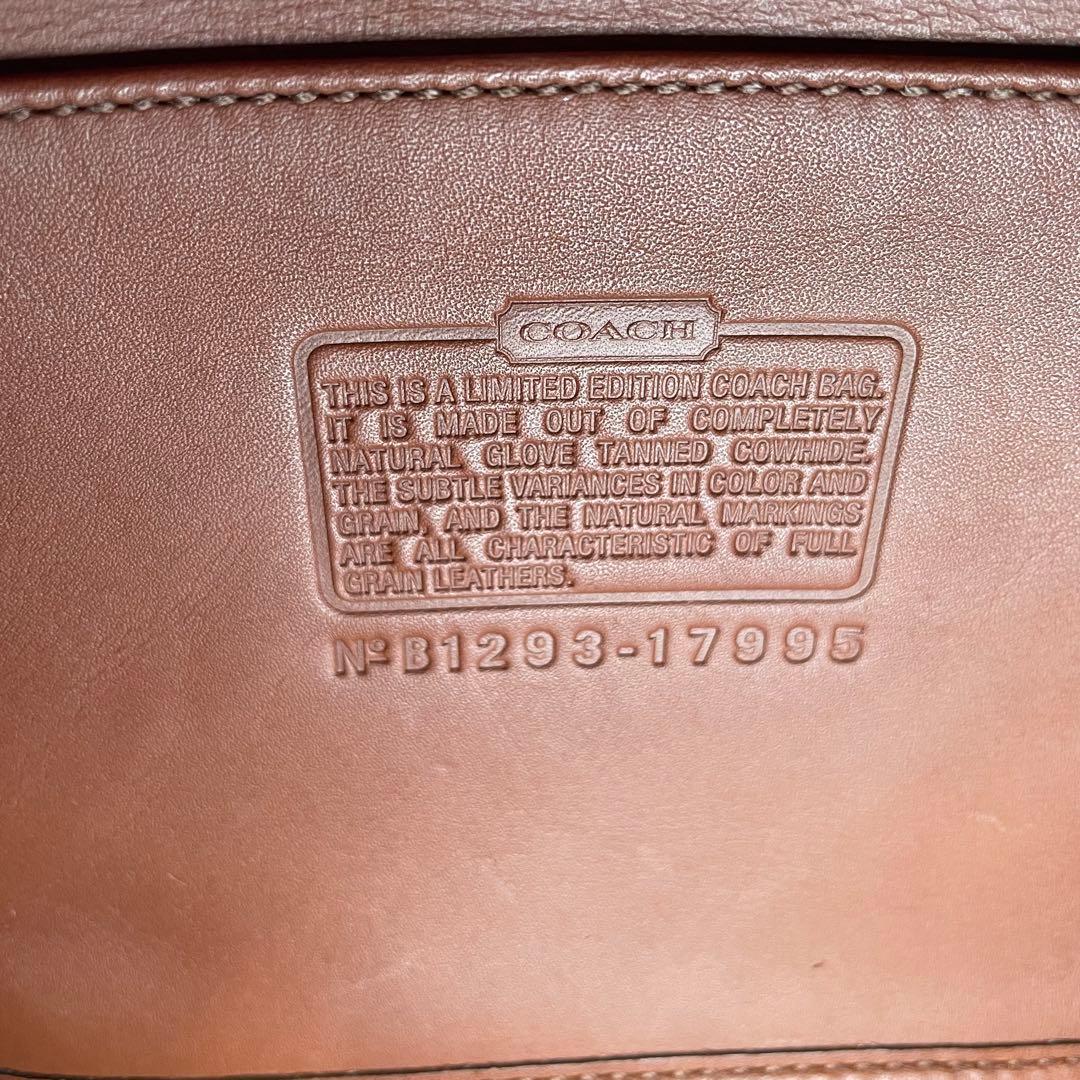 COACH オールドコーチ17995 ミニボストン ハンドバッグ - メルカリ