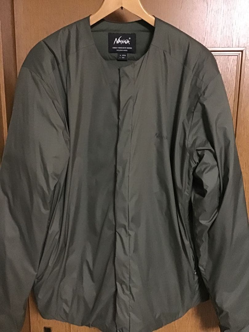 NANGA × URBAN RESEARCH DOORS インナーダウンXL美品 大人の先取りダウン】秋はアウター、冬はインナーダウンとしても使える