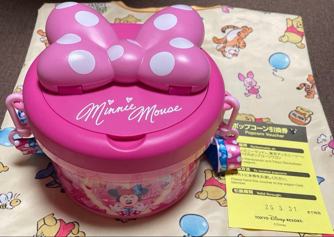 ミニー 三段 ポプバ ミニファン ミニパル ポップコーンバケット - メルカリ