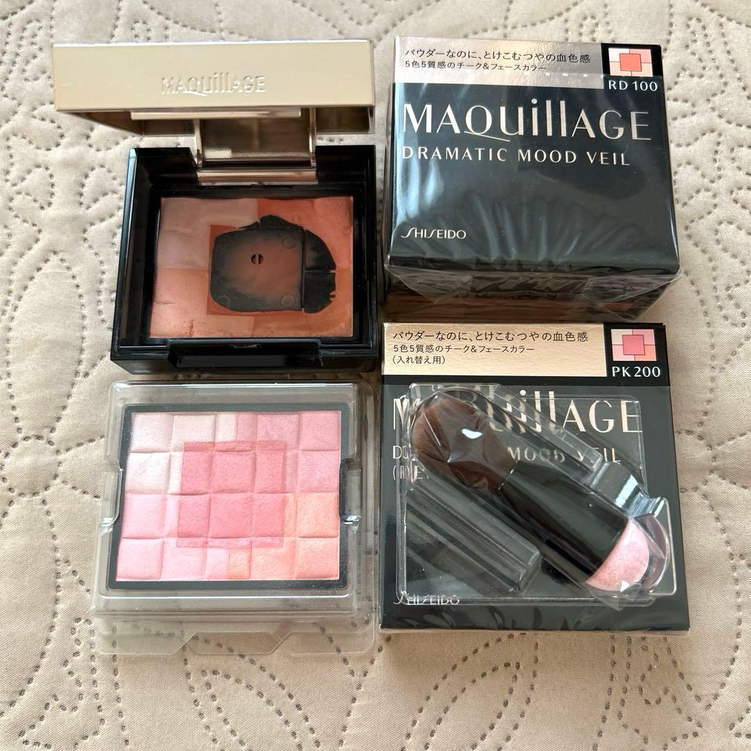 マキアージュ ドラマティック ムード ヴェール PK200 RD100 - メルカリ