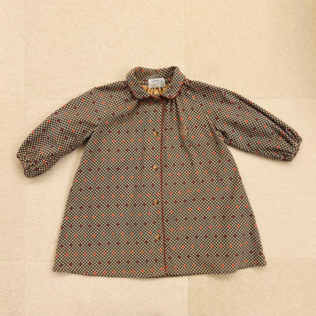 house on the hill ワンピース 90cm 滝沢眞規子さん着用／一部店舗限定／洗える】ニットコンビジャカード