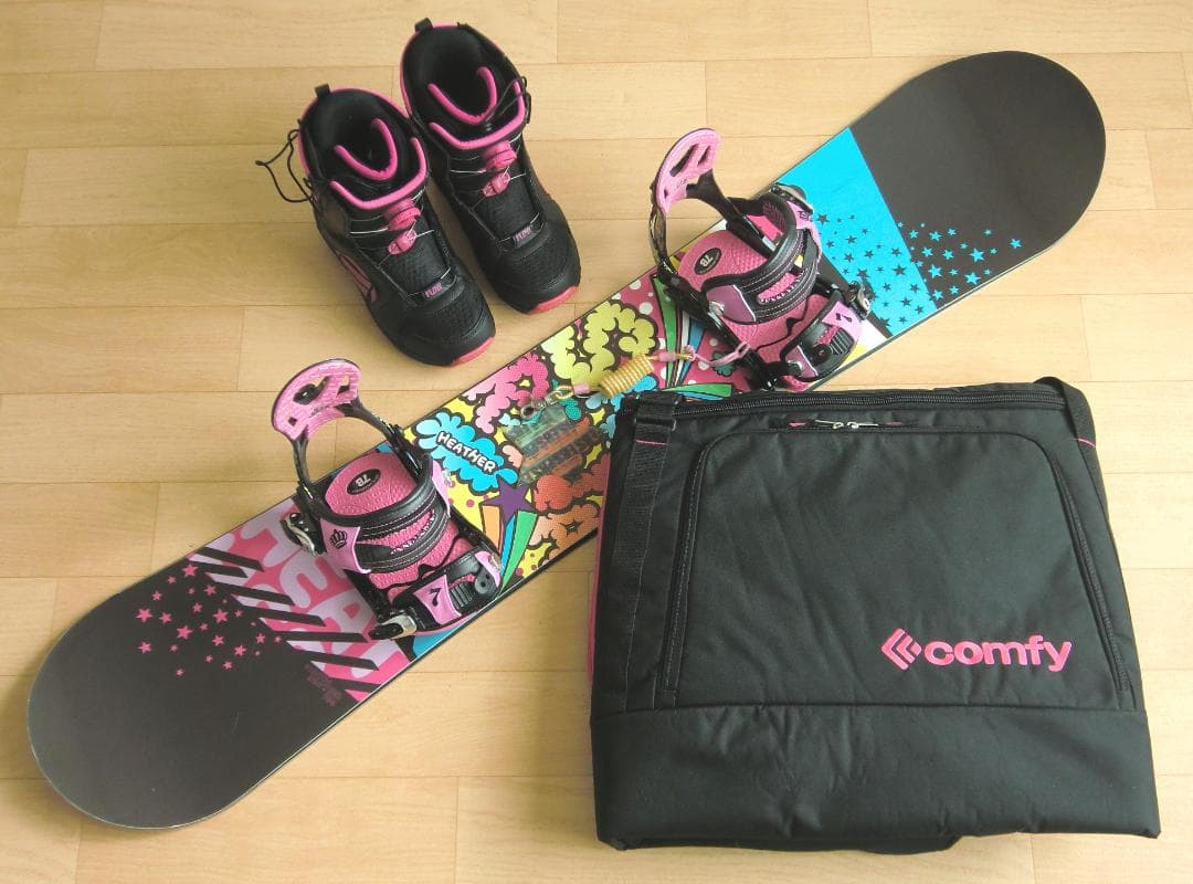 ■1月限定■送料無料■サブリナ■女性用スノボセット■144/24.5■WAX済■ NIDECKER（ナイデッカー） 25-26 サブリナ SABRINA SNOWBOARD