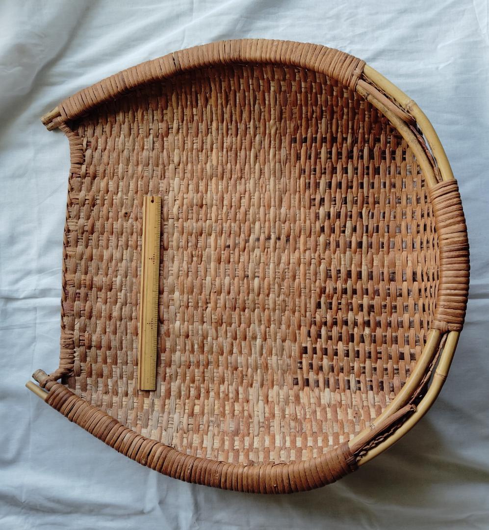 一戸町の箕 昭和三十年頃と思われる一戸町・向町地区。