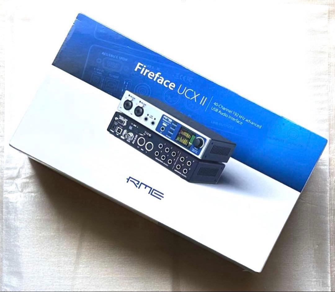 【新品】 RME Fireface UCX II RME FIREFACE UCX II 【ユーザー登録で3年保証】安心の日本正規品