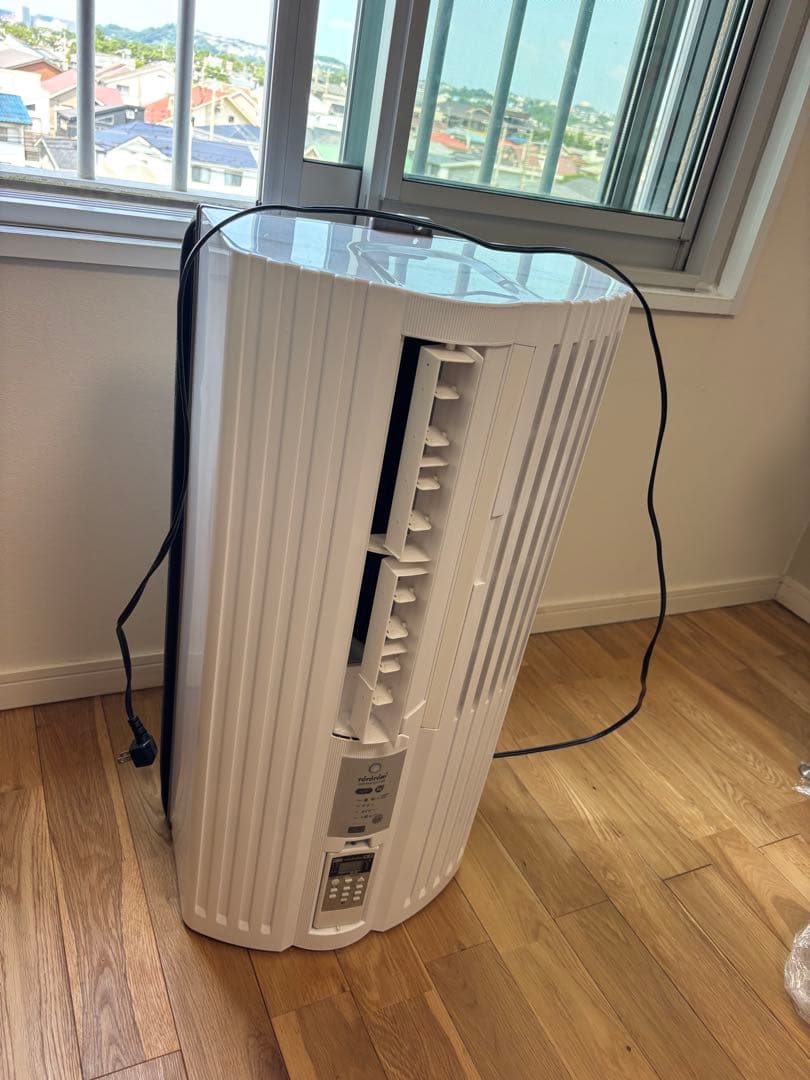TIW–AS180l 窓用エアコン トヨトミ Amazon | トヨトミ 窓用ルームエアコン 1.8kWモデル ホワイト TIW