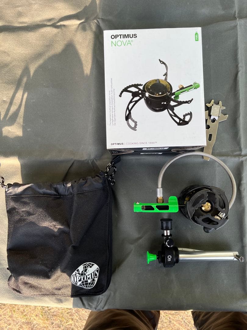 週末値下げ】OPTIMUS NOVA シングルバーナー - メルカリ