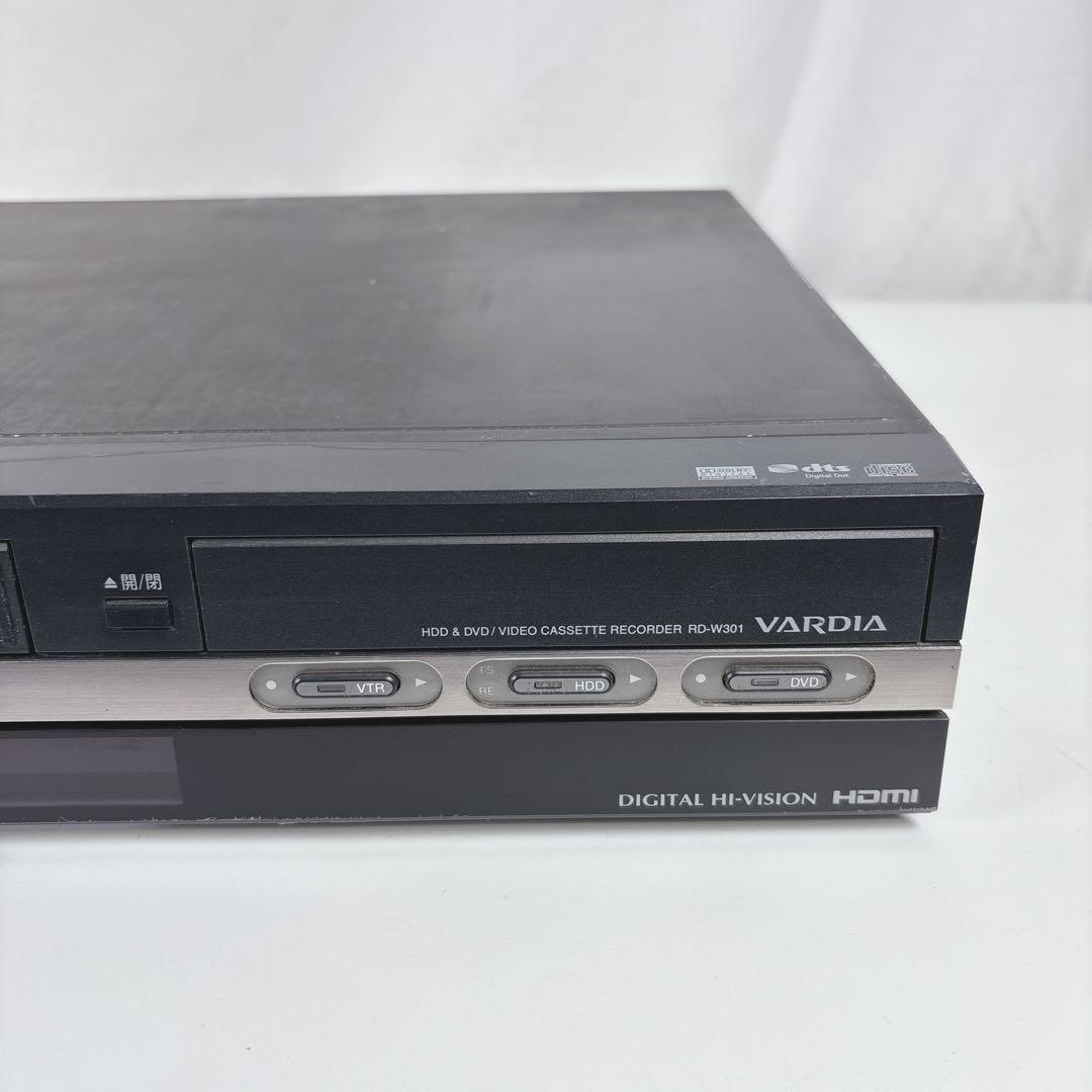 TOSHIBA 東芝VTR一体型HDD＆DVDビデオレコーダー RD-W301 - メルカリ