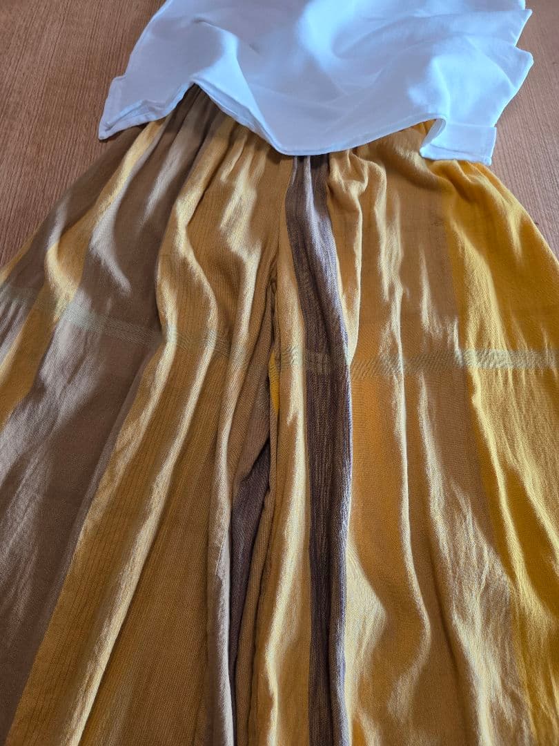 tamaki niimeタマキニイメ　ワイドパンツロング　イエロー imgrc0120029400.jpg