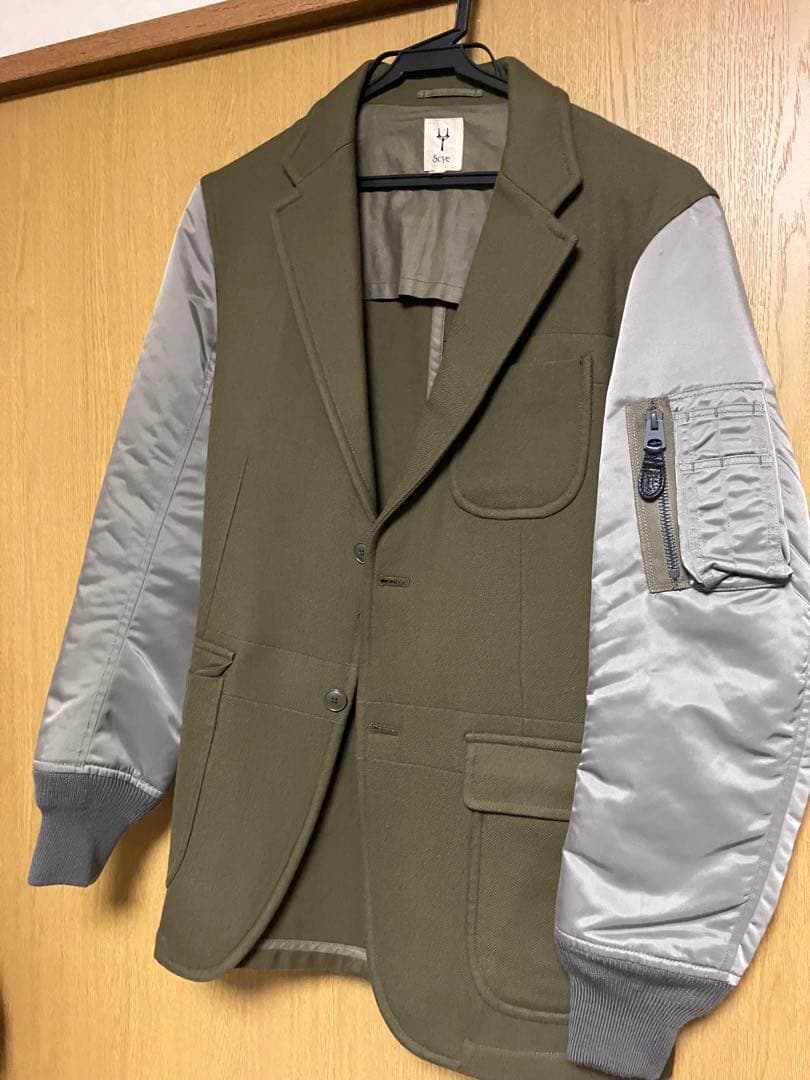 Scye テーラード ジャケット ma1 サイ ディストリクト アローズ