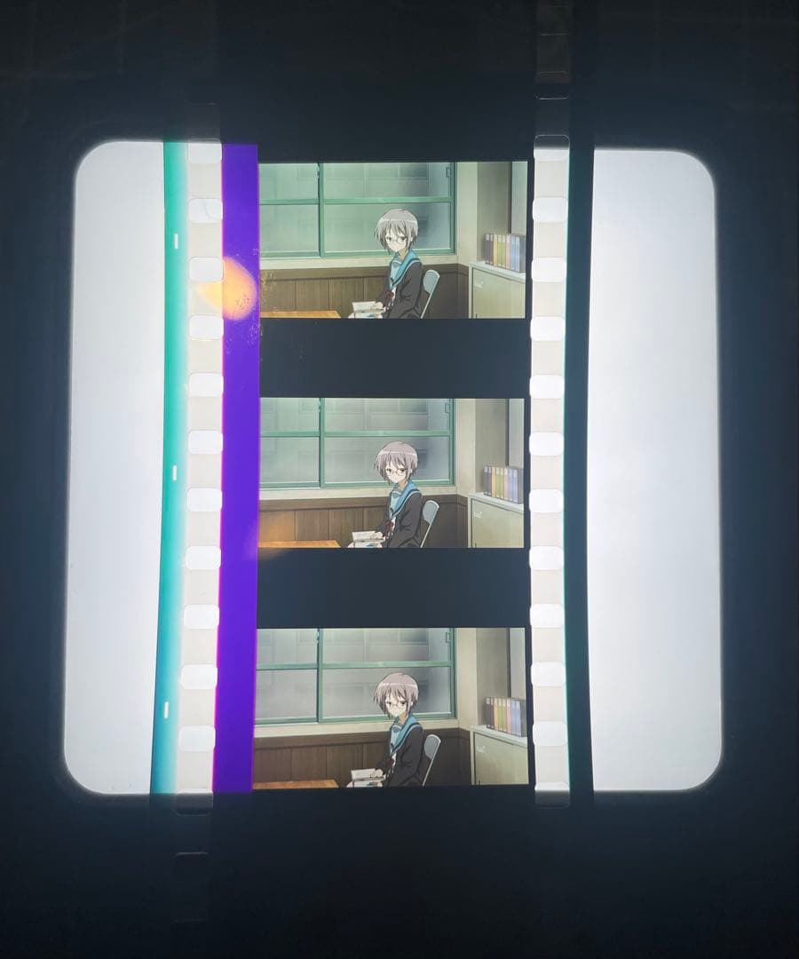 に*️様 美品！ 劇場版 涼宮ハルヒの消失 入場者特典 フィルムコマ 長門有希 涼宮ハルヒの消失 入場者特典 フィルム 長門有希 アップ 希少シーン