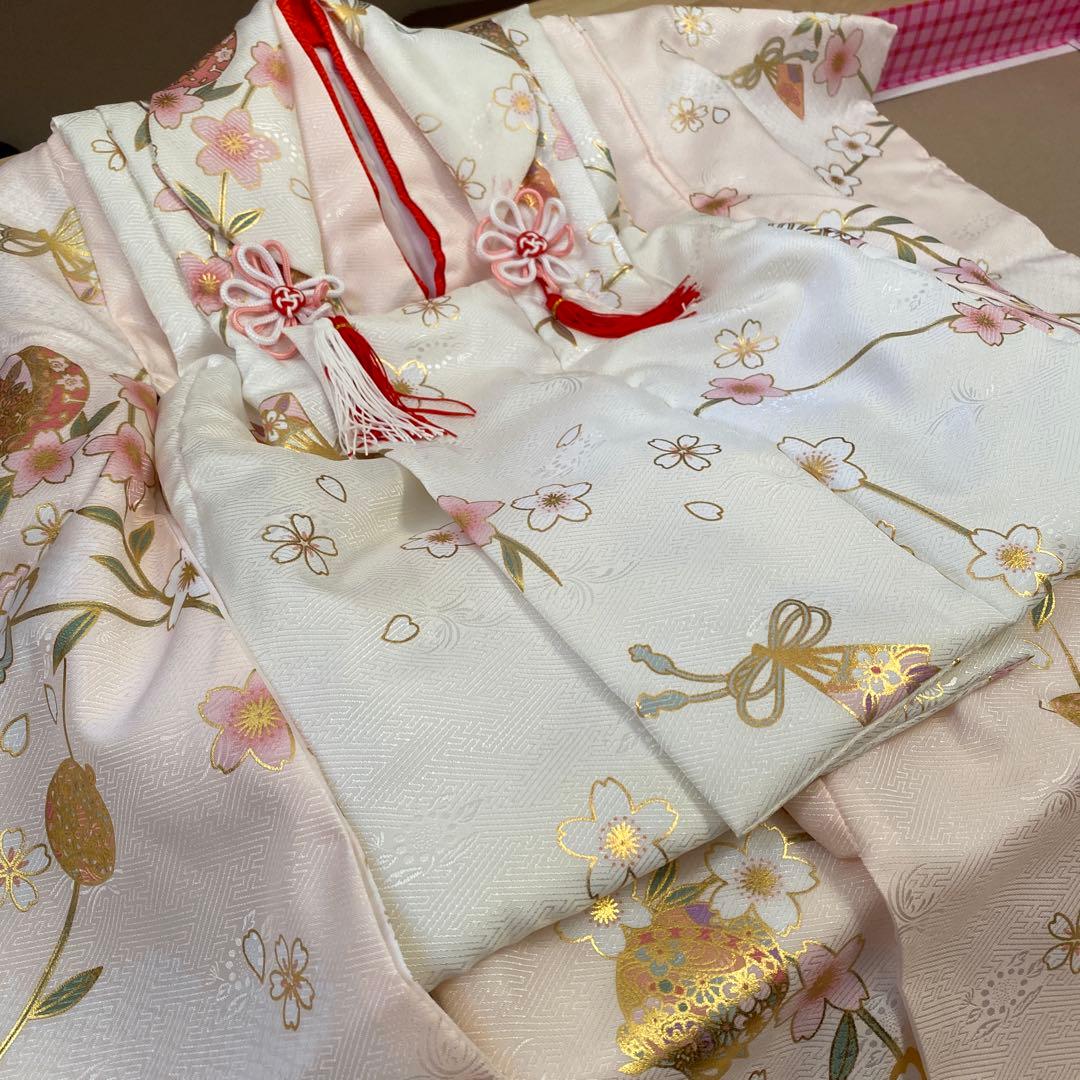 【美品・即発送】七五三 3歳 着物 楽天市場】【レンタル】LOWRYS FARM 七五三 女の子 3歳 着物 被布 753