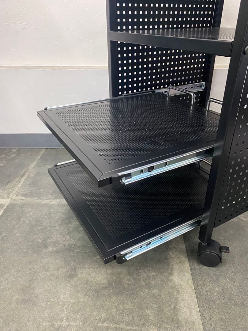 Bauhutte ゲーム機収納ラック BHS-380G-BK 中古 - メルカリ