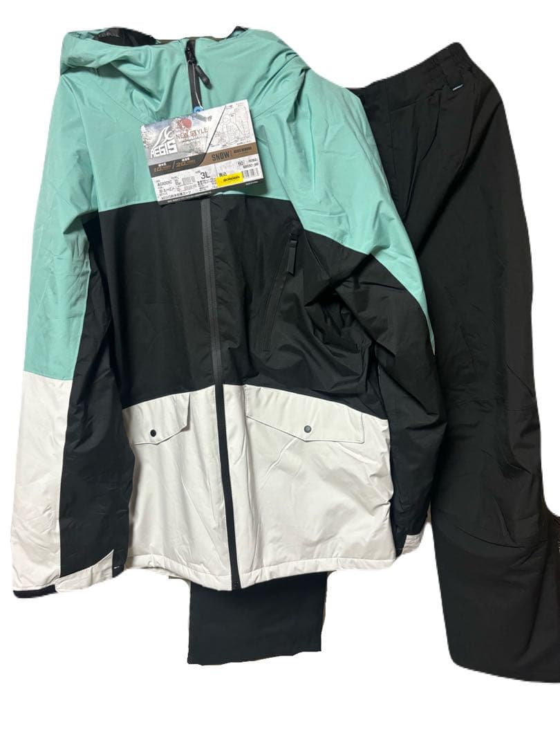 ワークマン イージス プレミアム 防水防寒スーツ スノーミント 限定