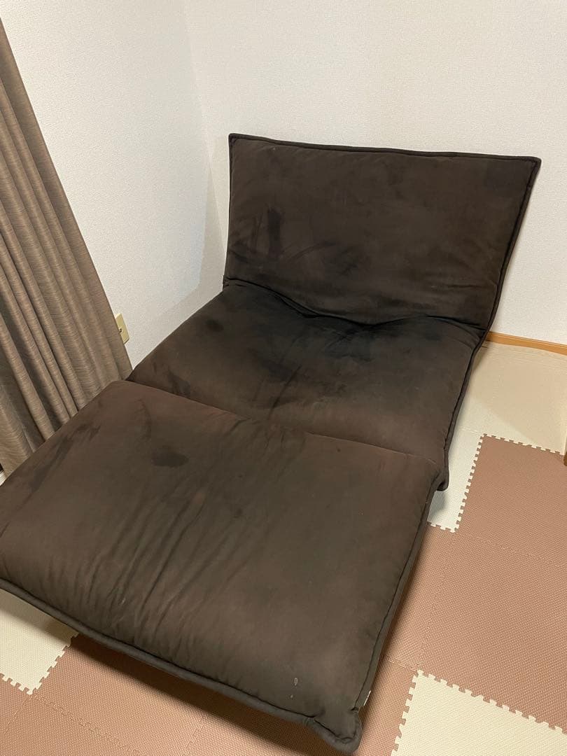 リーンロゼ カラン 1Pソファ オットマン付 直接引取（四日市・笹川