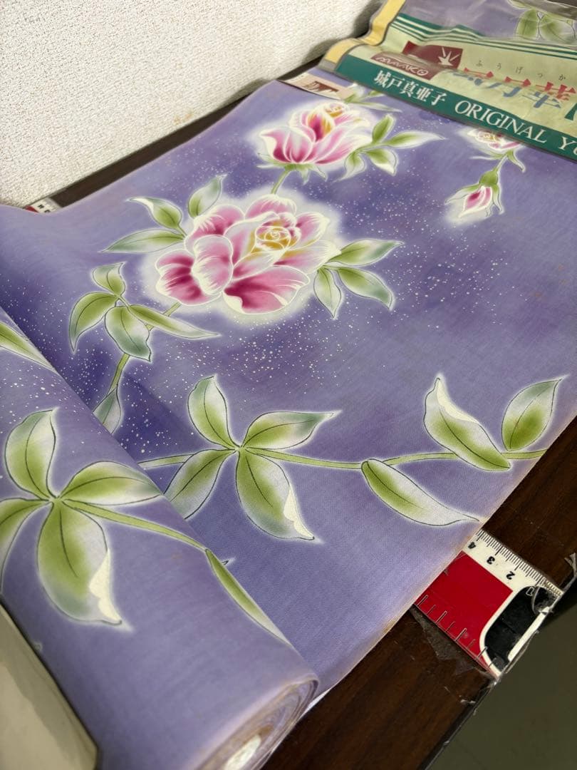 浴衣 反物 6本 まとめて 氣愛染 高級ゆかた 東京本染 綿100％/