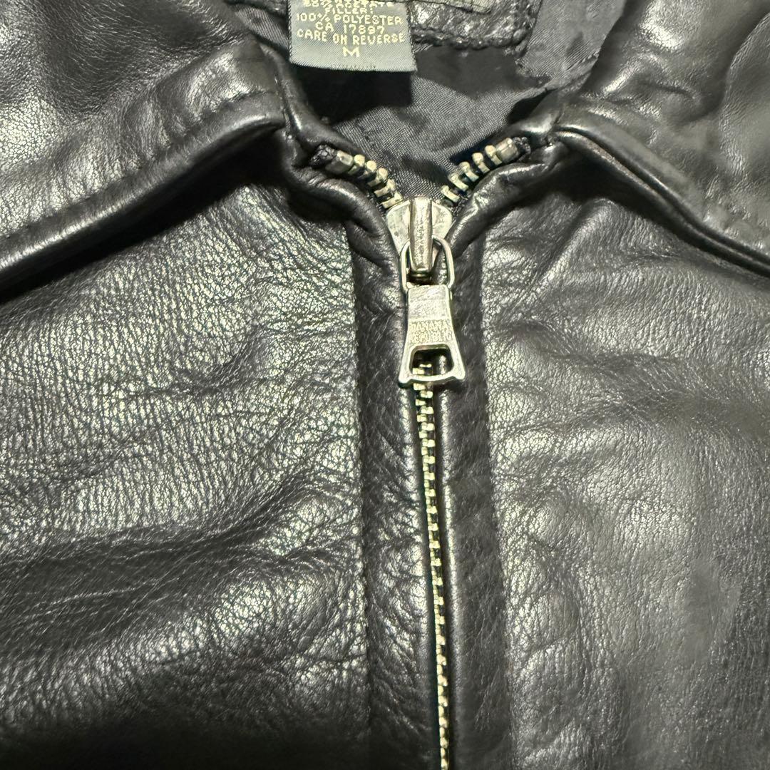 BANANA REPUBLIC 90's 黒タグ レザージャケット ドリズラー - メルカリ