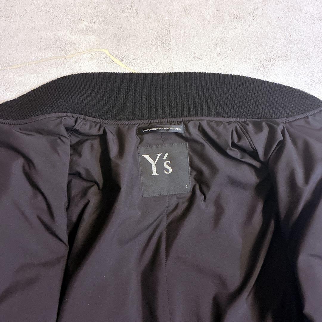 美品 Y's 2025AW LONG MA-1 ブルゾン ロングコート 中綿 - メルカリ