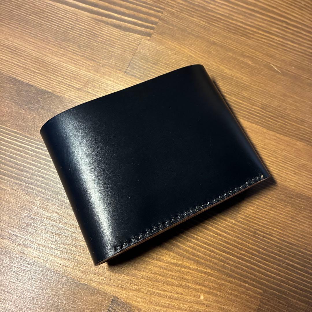 トラッカーウォレット ハーフタイプ ホーウィン社 クロムエクセル 二つ折り