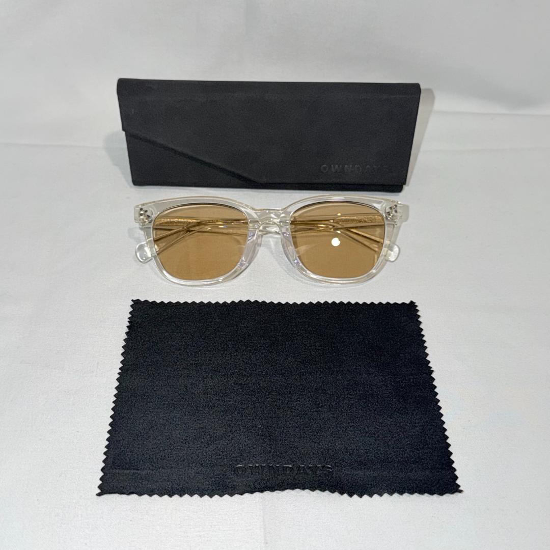 J*R様 キムタク着用 私物 OWNDAYS サングラス ウェリントン 調光サン