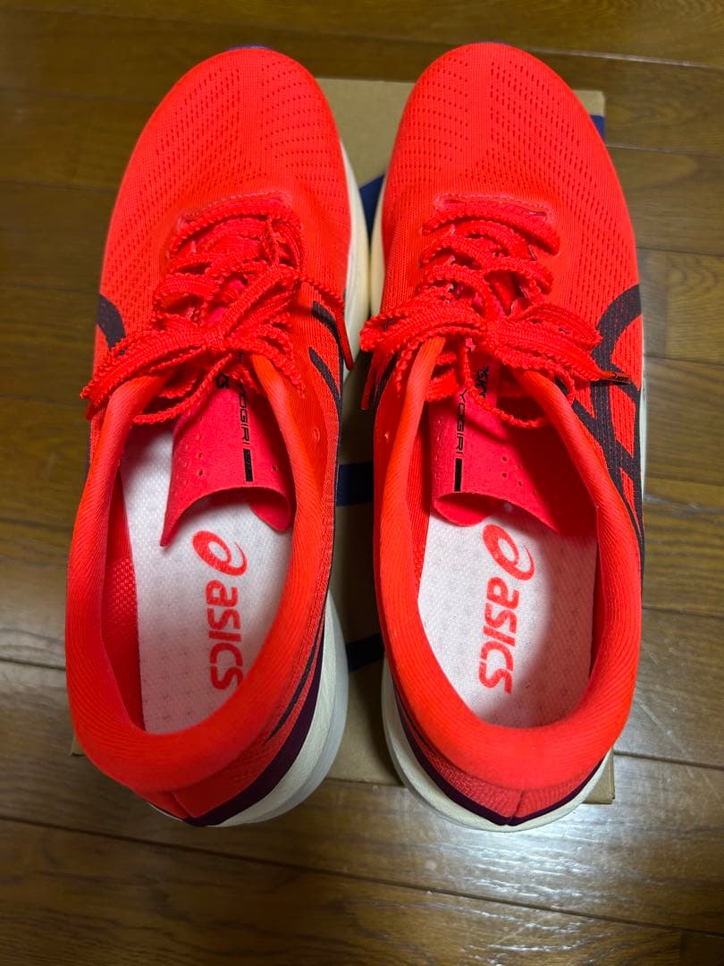【お値下げ】asics S4+YOGIR ランニングシューズ26cm サブ4を目指すランナーに向けたランニングシューズの最新作「S4+